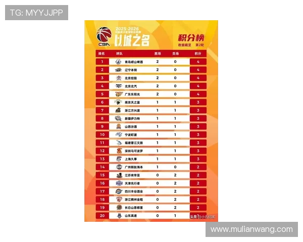 CBA篮球队排名：CBA球队的最新排名与强队分析